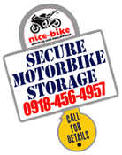 Secure Motorbike Storage graphic